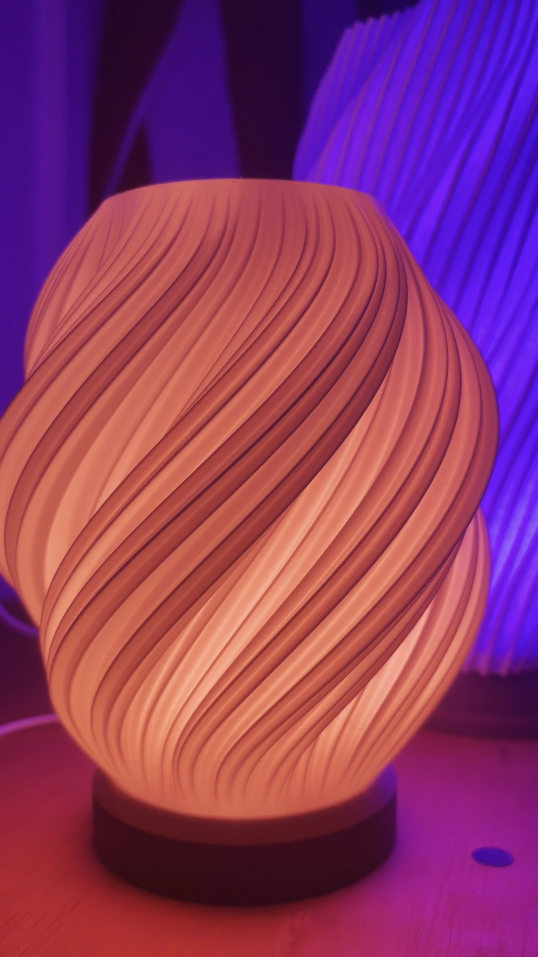 Soft Star and Wavy Star glowing together